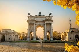 video matrimonio Parco Sempione e Arco della Pace milano